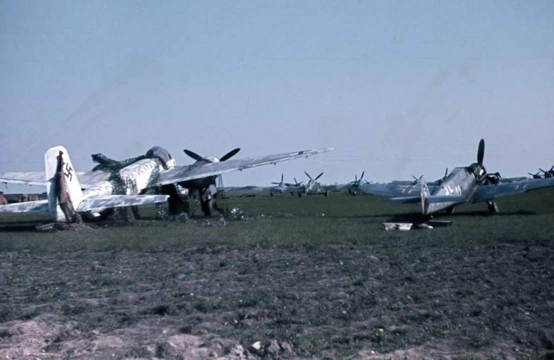 Junkers Ju 88 con livrea notturna in RLM 75 e 76