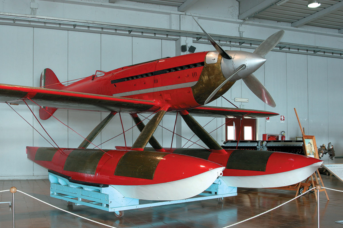 Museo Storico dell'Aeronautica Militare italiana at Vigna di Valle, on Lake Bracciano,